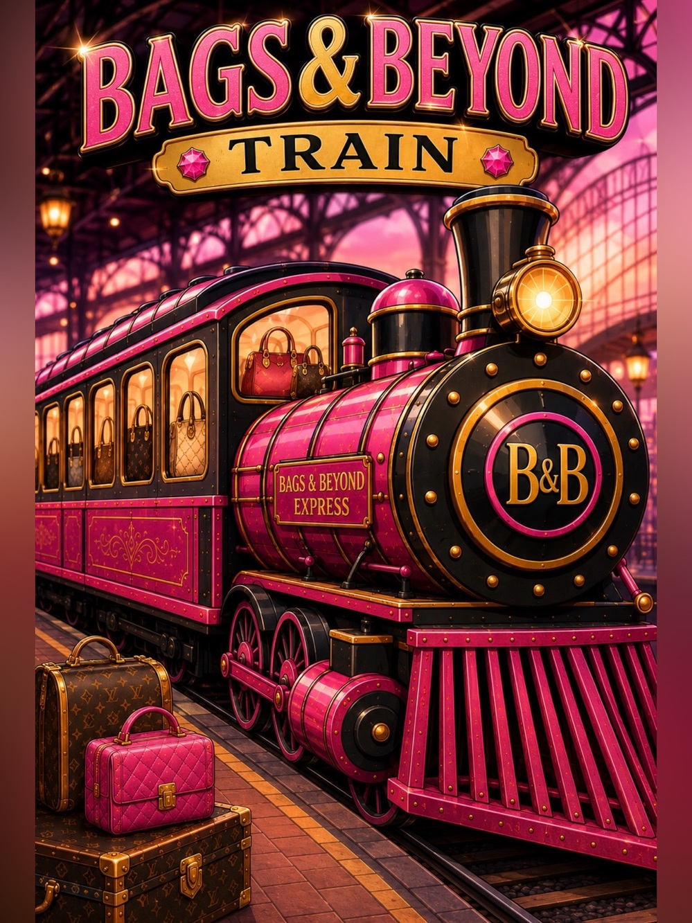 Bags and beyond train share show